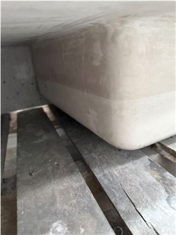 Terrazzo Grey Artificial Stone Bathroom Sink