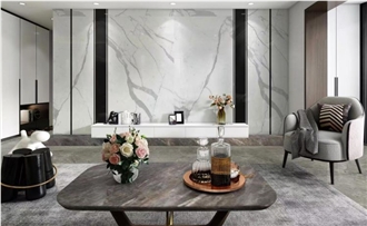 Allure Royale Gray Quartzite Slab Wall Tiles