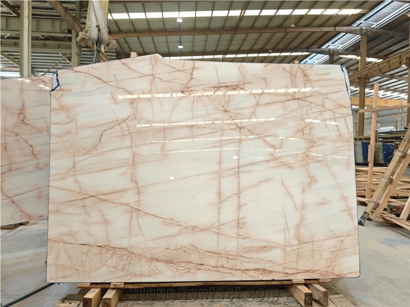 Sahara Blanc Marble Spider Dolomite Slab Tiles