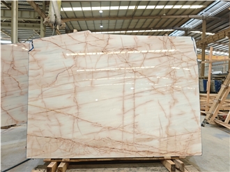 Sahara Blanc Marble Spider Dolomite Slab Tiles