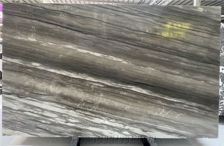 Sequoia Brown Quartzite Slab  Floor Tile
