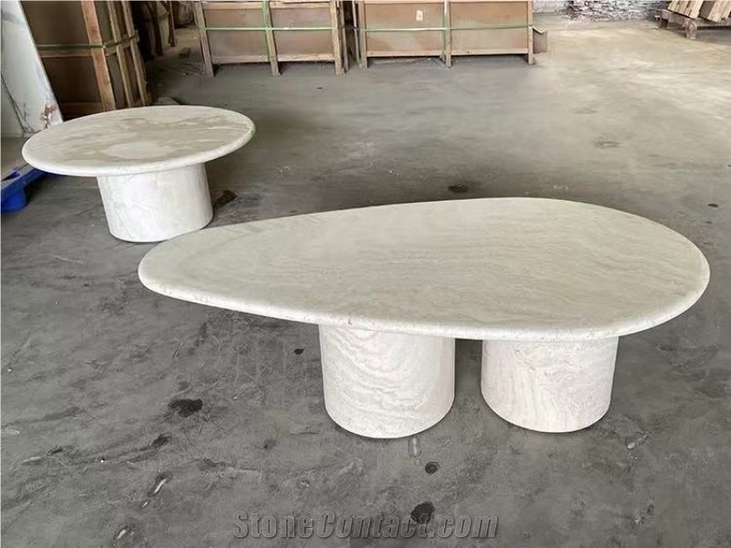 Travertine Customized Coffee Table