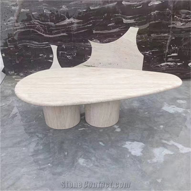 Travertine Customized Coffee Table