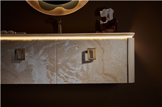 Yellow Onyx Bathroom Top With Sink Bathroom Design