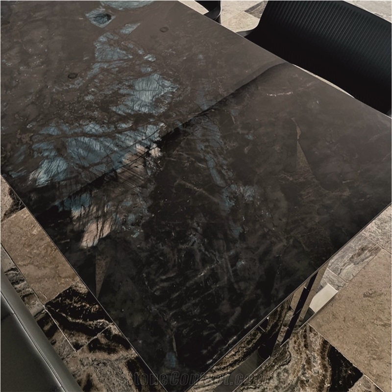 Aqua Limo Porcelain Cafe Table Tops