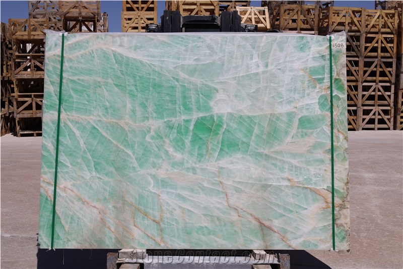 Green Ice Onyx  Slabs