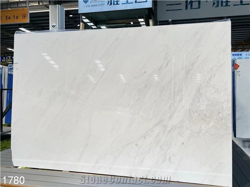 Ariston Marble Slabs Galaxy Classico White Stone Floor Use