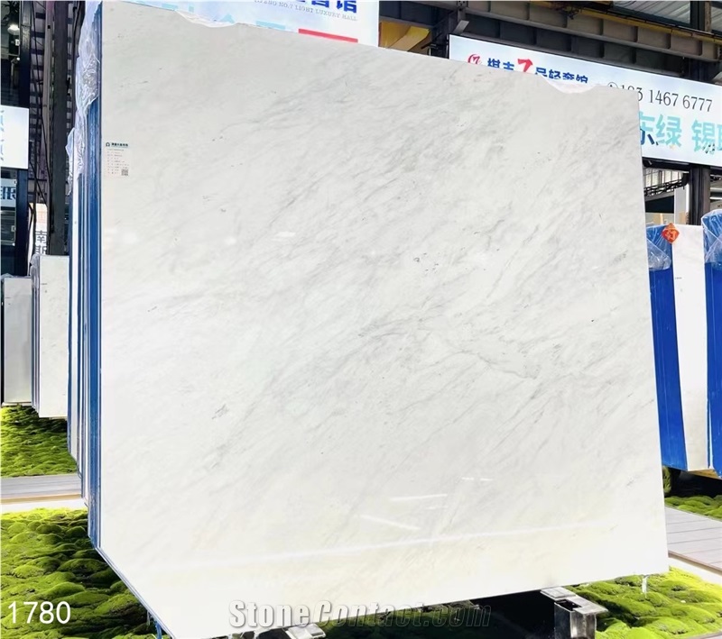 Ariston Marble Slabs Galaxy Classico White Stone Floor Use