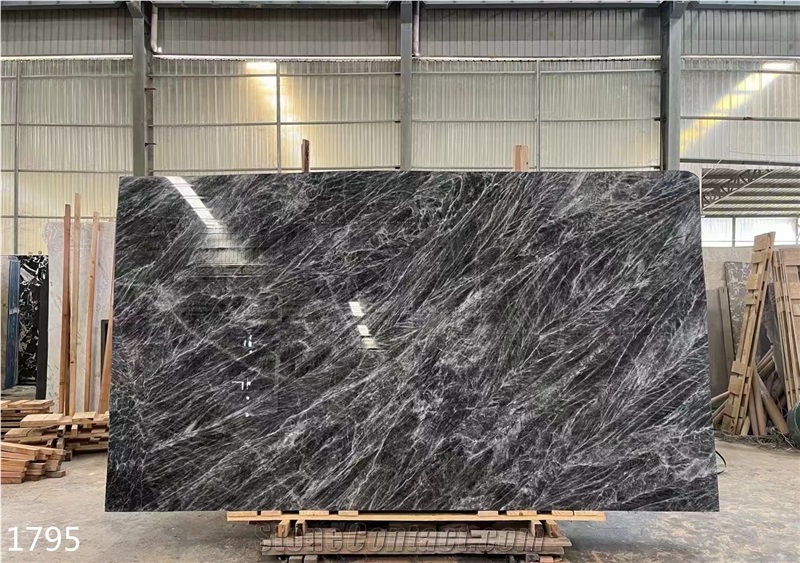 Black Spider Marble Slabs