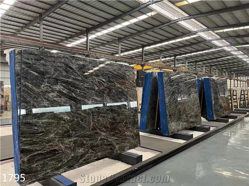 Black Spider Marble Slabs