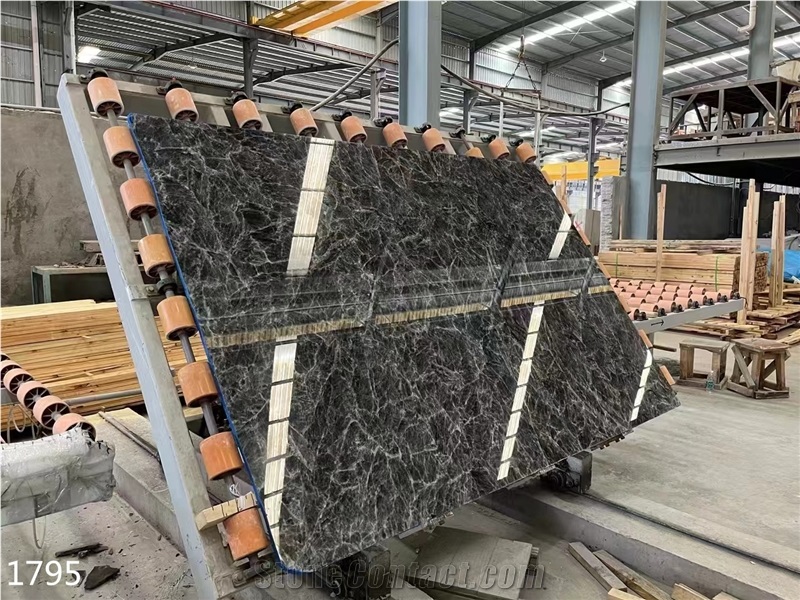 Black Spider Marble Slabs