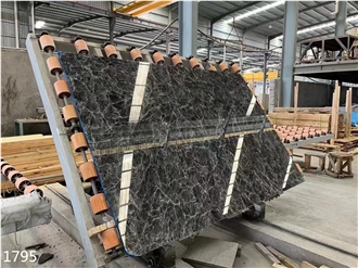 Black Spider Marble Slabs