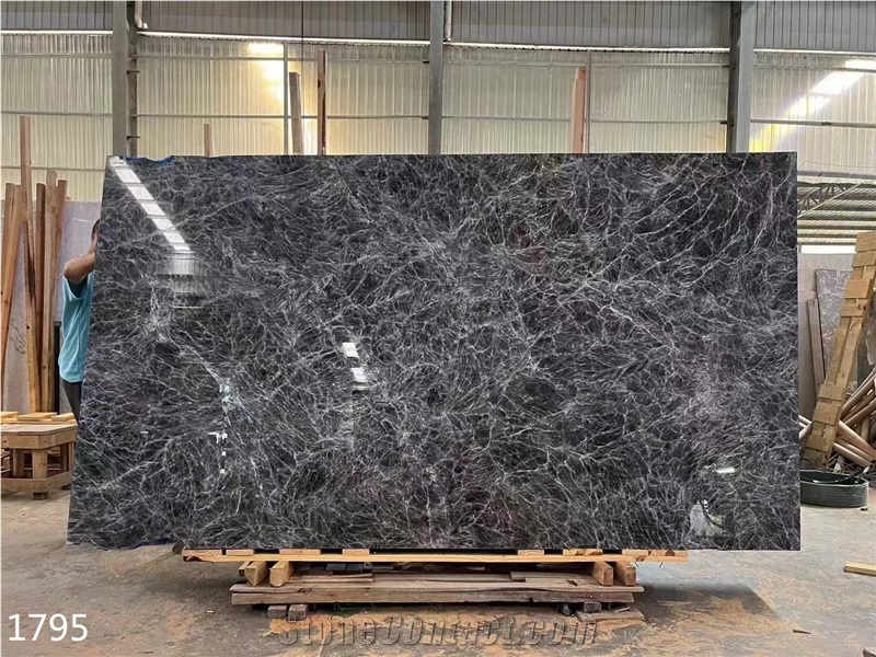 Black Spider Marble Slabs