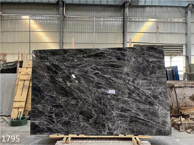 Black Spider Marble Slabs