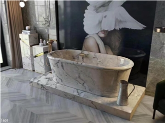 Caribbean Island Marble Slabs Dover Oyster White Stone Tile
