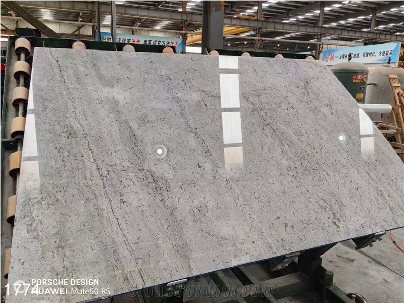 Castle Grey Marble Slabs Ballot Light Gray Stone Tile