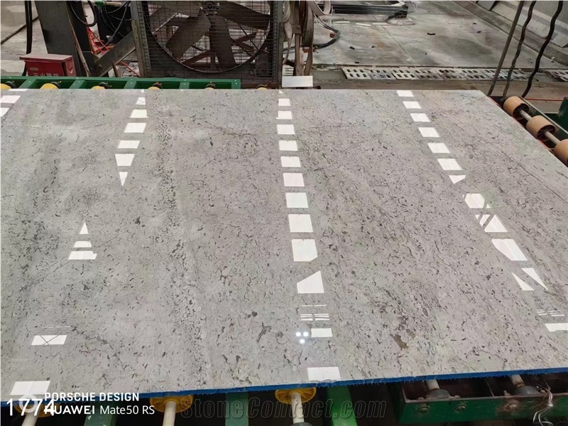 Castle Grey Marble Slabs Ballot Light Gray Stone Tile