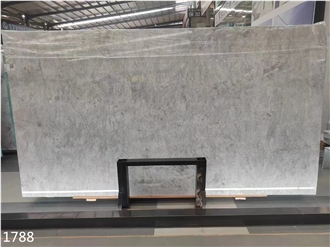 China Blue Crystal Onyx Slabs Wall Tiles