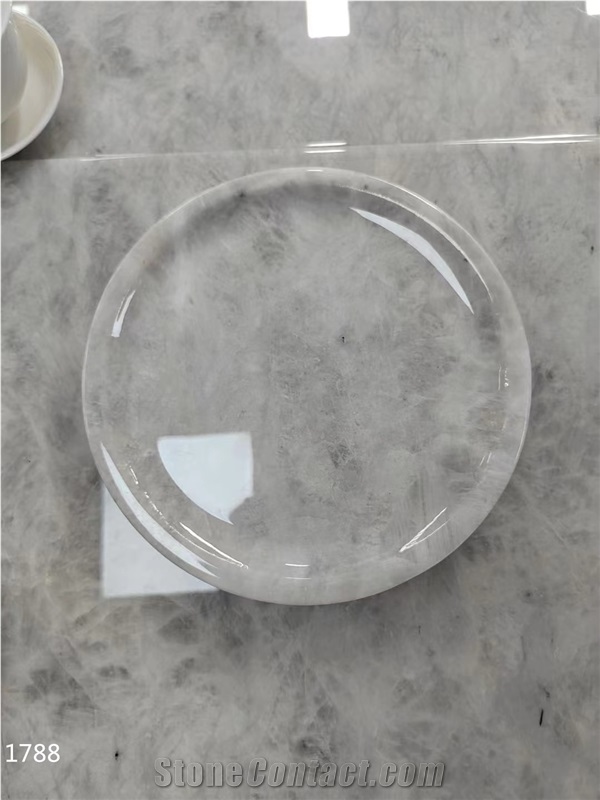 China Blue Crystal Onyx Slabs Wall Tiles