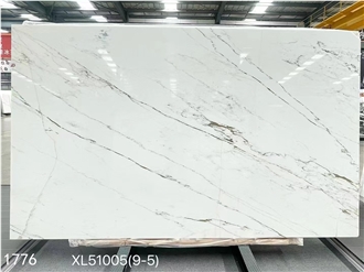 Dior White Marble Slabs White Ornamental Stone Interior Use