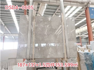 Dora Ash Cloud Marble Slabs Silver Marten Ice Silver Spider