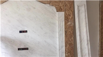 Greece Ariston V Marble White Slabs For Interior Design Use
