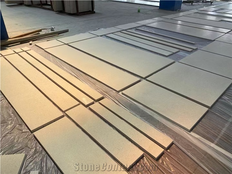 Beige Limestone Polished Slabs