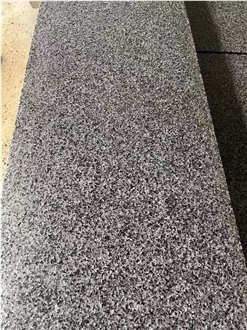 Flamed Cambodian Black Granite, Black Sesame Granite Slabs