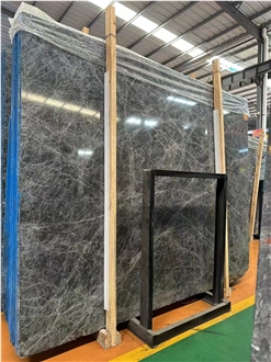 Hermes Dark Gray Marble Slabs