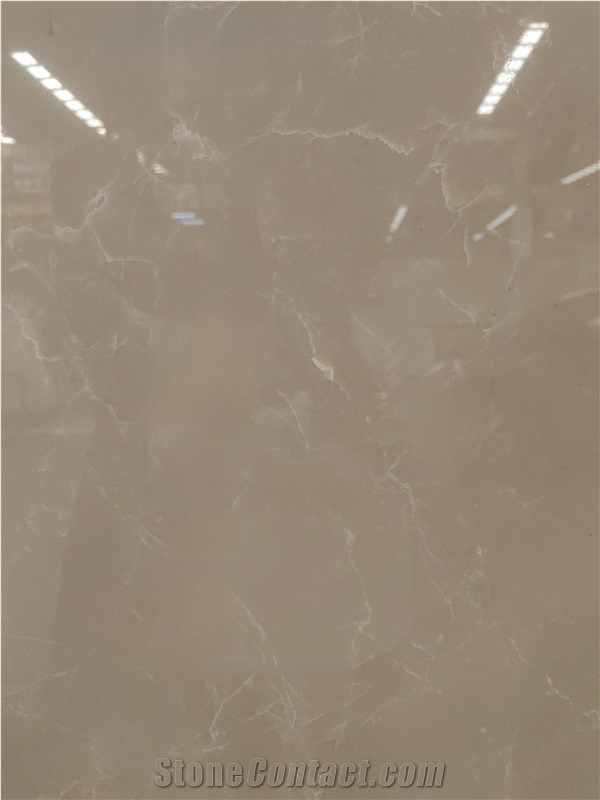 Lightning Beige Marble Polished Slabs