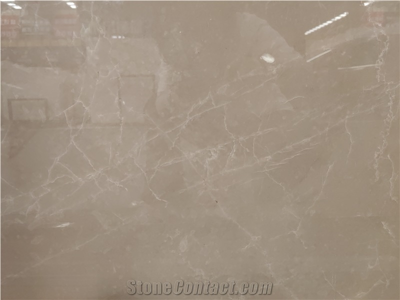 Lightning Beige Marble Polished Slabs