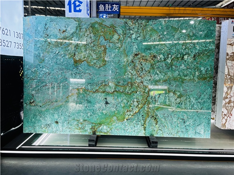 Amazon Green Quartzite Slabs