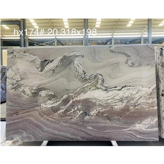 Aquarella Quartzite Slabs Wall
