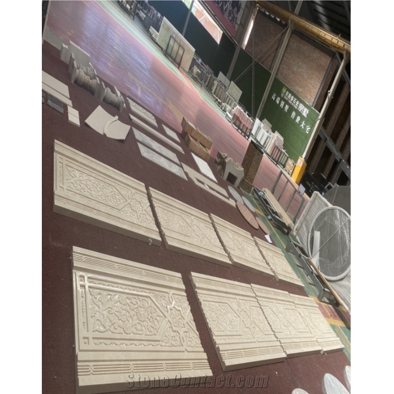 Bai Yulan Beige Marble Tiles