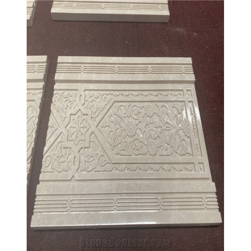 Bai Yulan Beige Marble Tiles