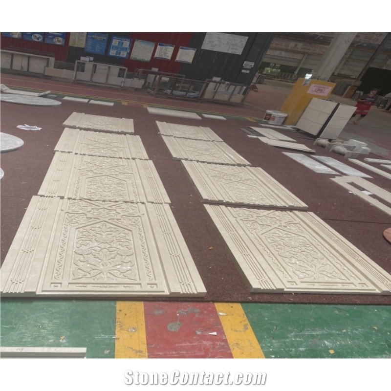 Bai Yulan Beige Marble Tiles