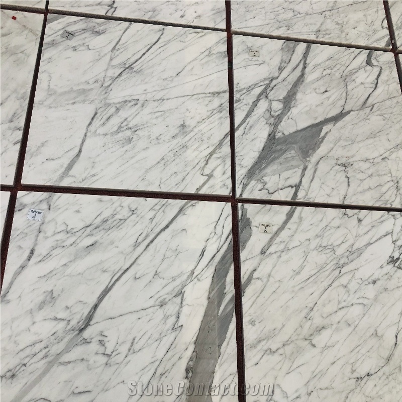 Bianco Carrara Marble Stone For Floor Tile