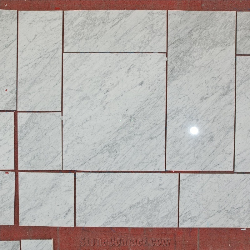 Bianco Carrara Marble Stone For Floor Tile