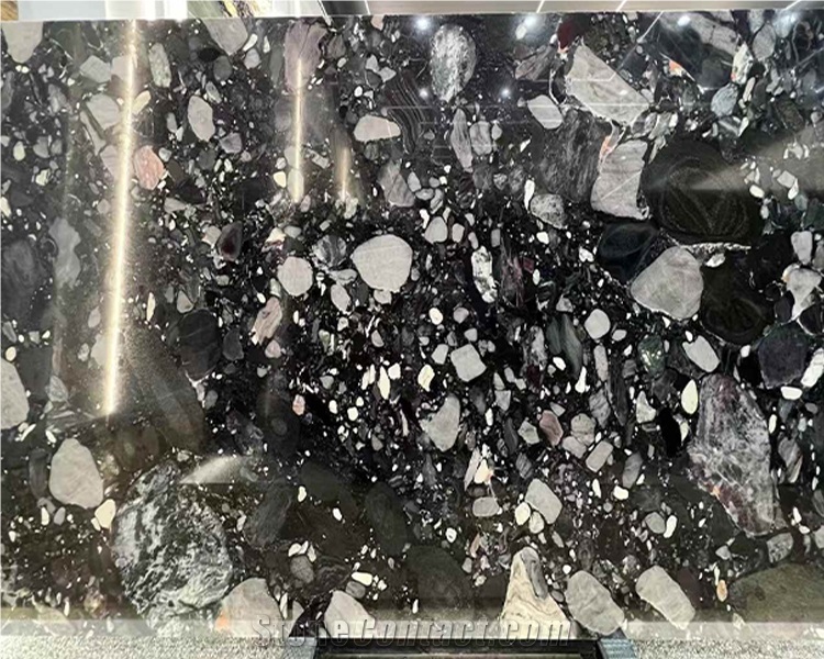 Black Marinace Granite Slabs