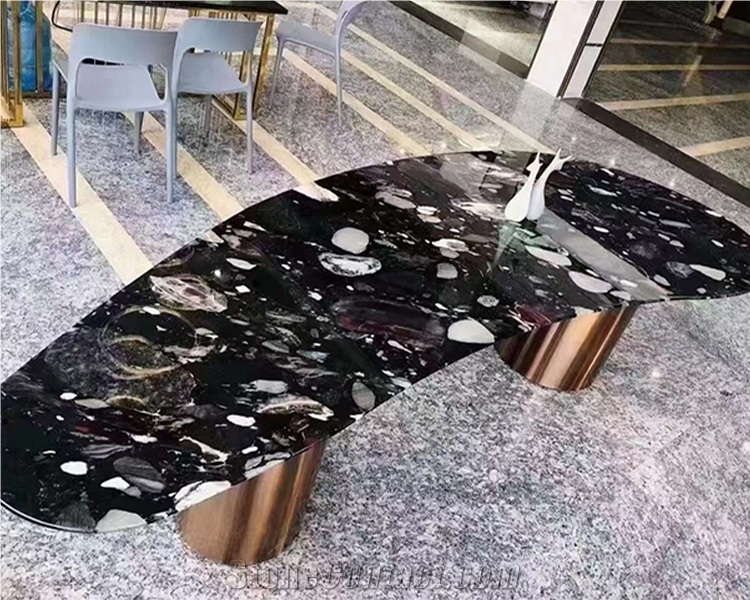 Black Marinace Granite Slabs