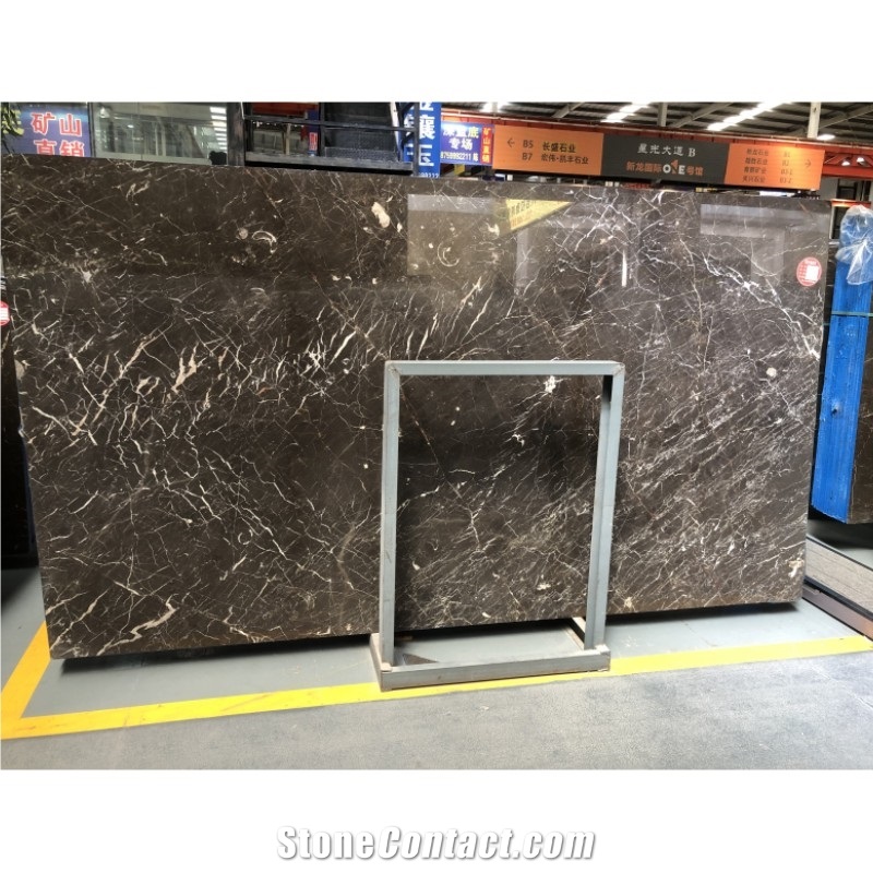 Brown Gold Marble Slabs