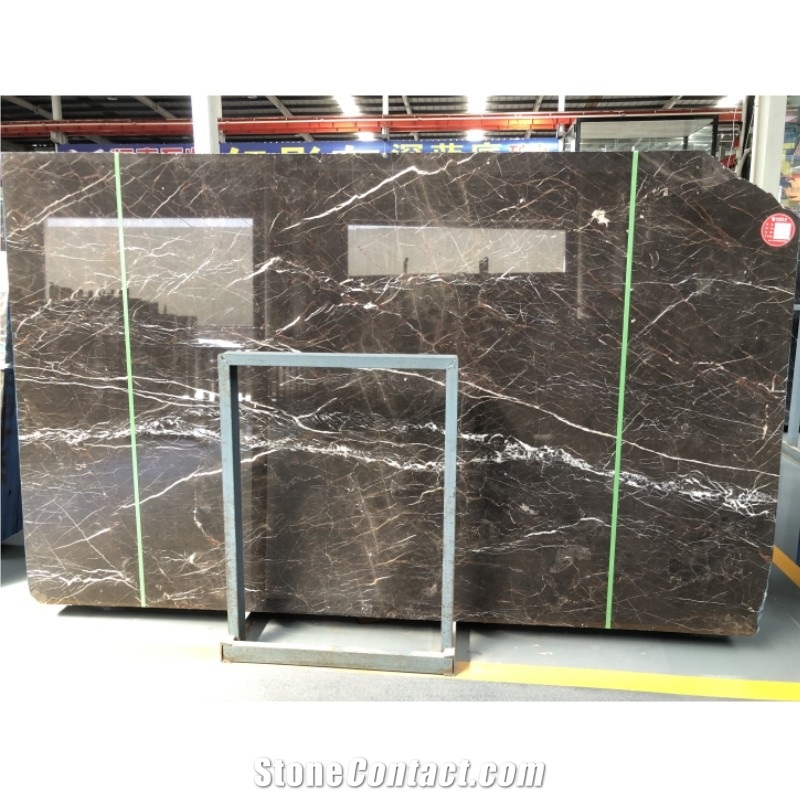 Brown Gold Marble Slabs