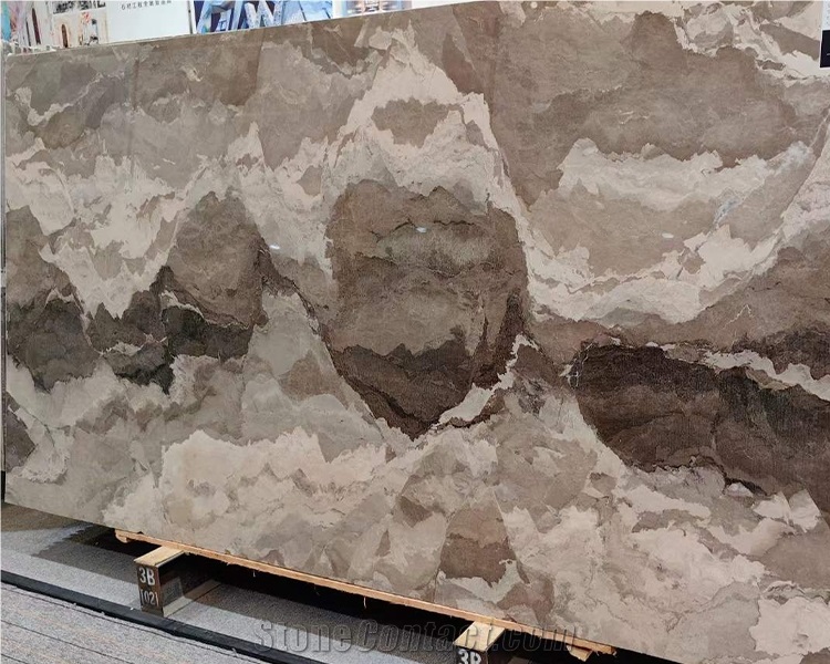 Camouflage Marble Slabs
