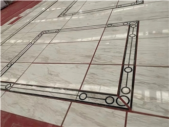 Cary Ice Jade Marble Slab Wall Tiles