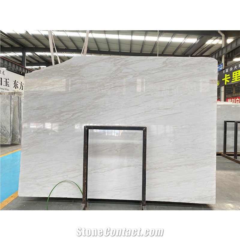 Cary Ice Jade Marble Slab Wall Tiles