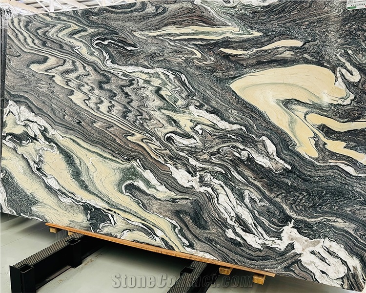 Explosion Blue Quartzite Slabs
