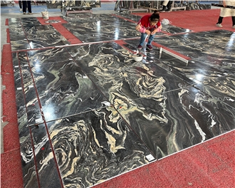 Explosion Blue Quartzite Slabs
