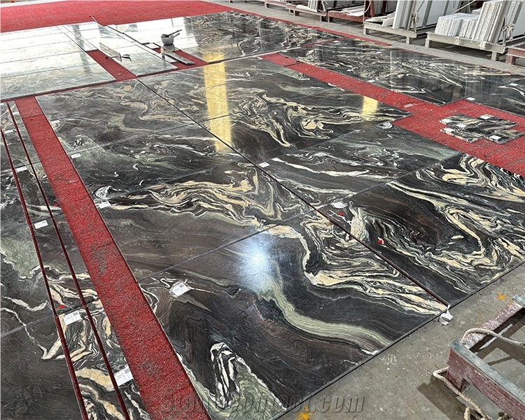 Explosion Blue Quartzite Slabs