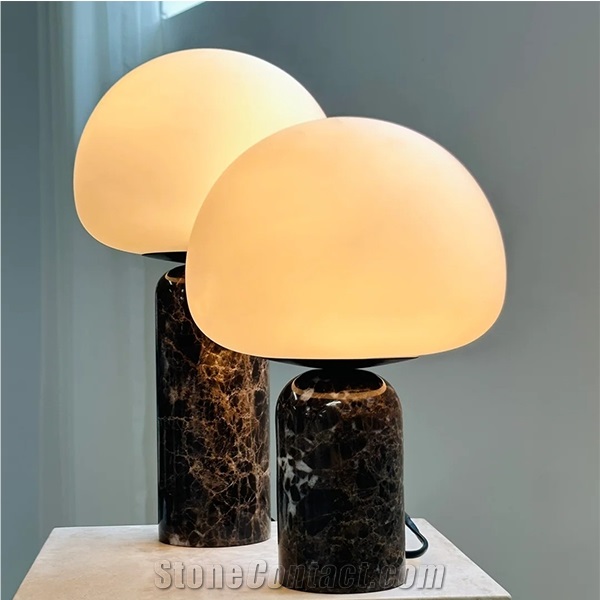 HRST Marble Table Lamp Home Decor Products