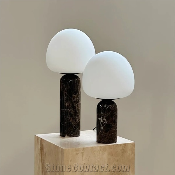 HRST Marble Table Lamp Home Decor Products